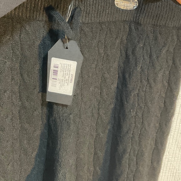 Disturbia Black Knit Women's Trousers - Picture 5 of 9